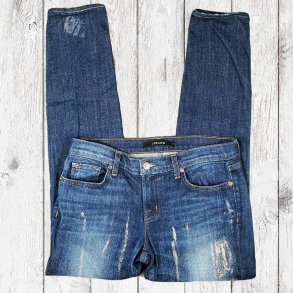 J Brand Denim - J Brand Aidan DIY Glitter Boyfriend Jeans Bigtime